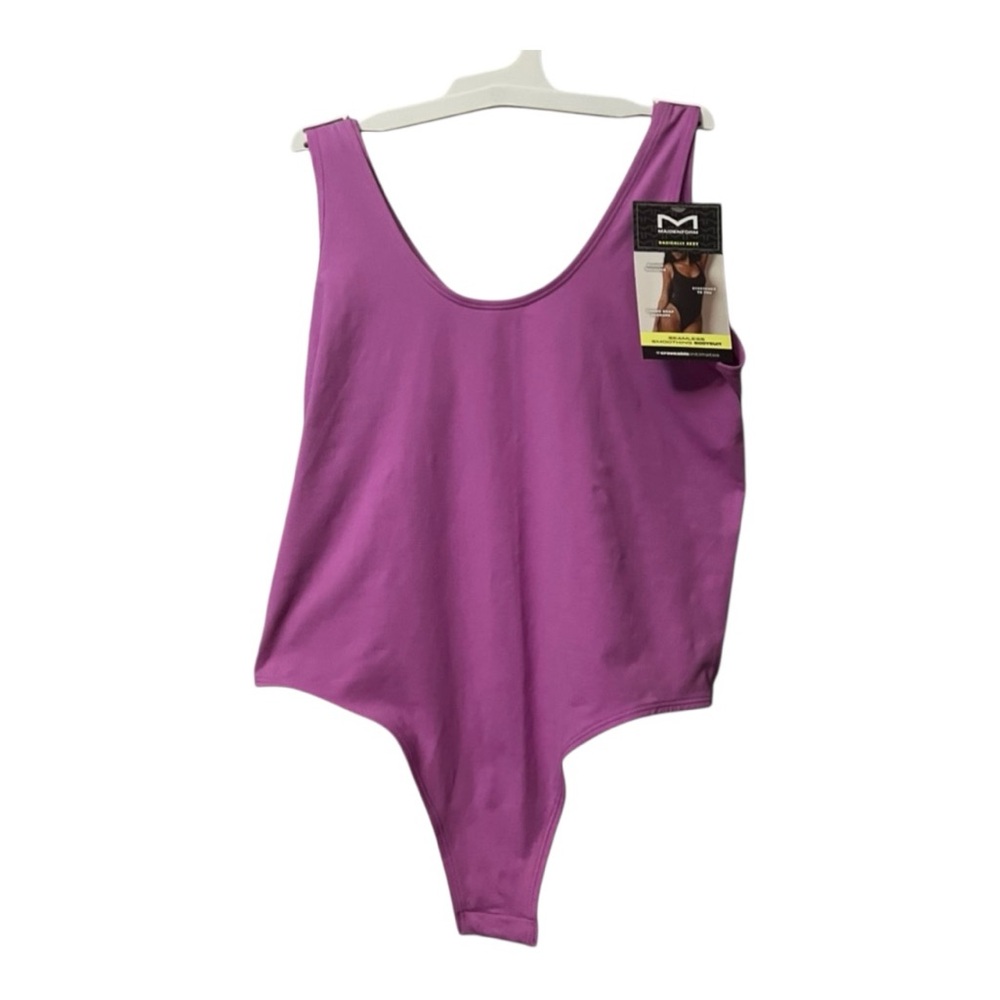 NWT Maidenform Purple Bodysuit